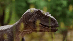 Digital image of a dinosaur to illustrate the subject archaeology